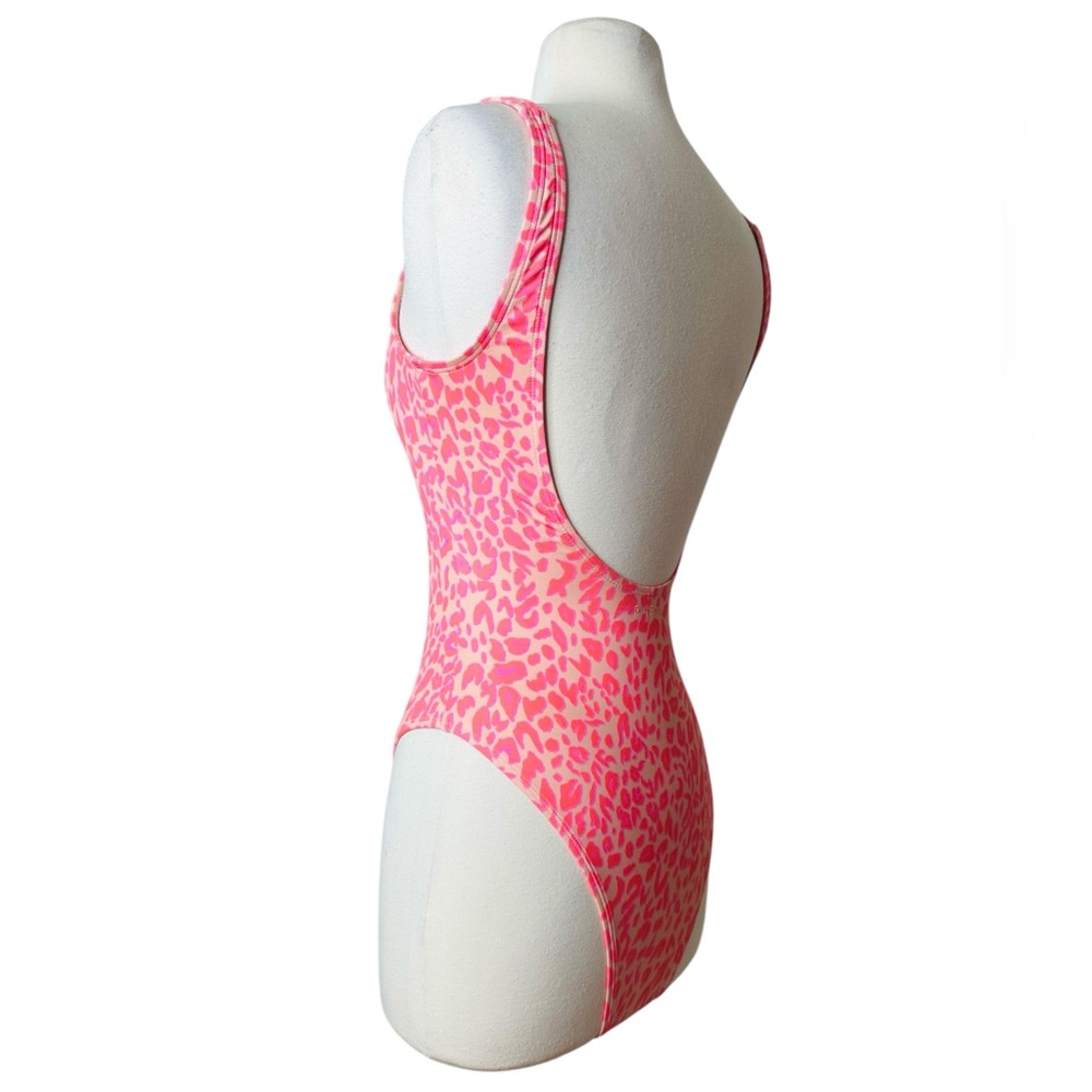 Billabong Pink Leopard One Piece Swimsuit - Picture 6 of 9